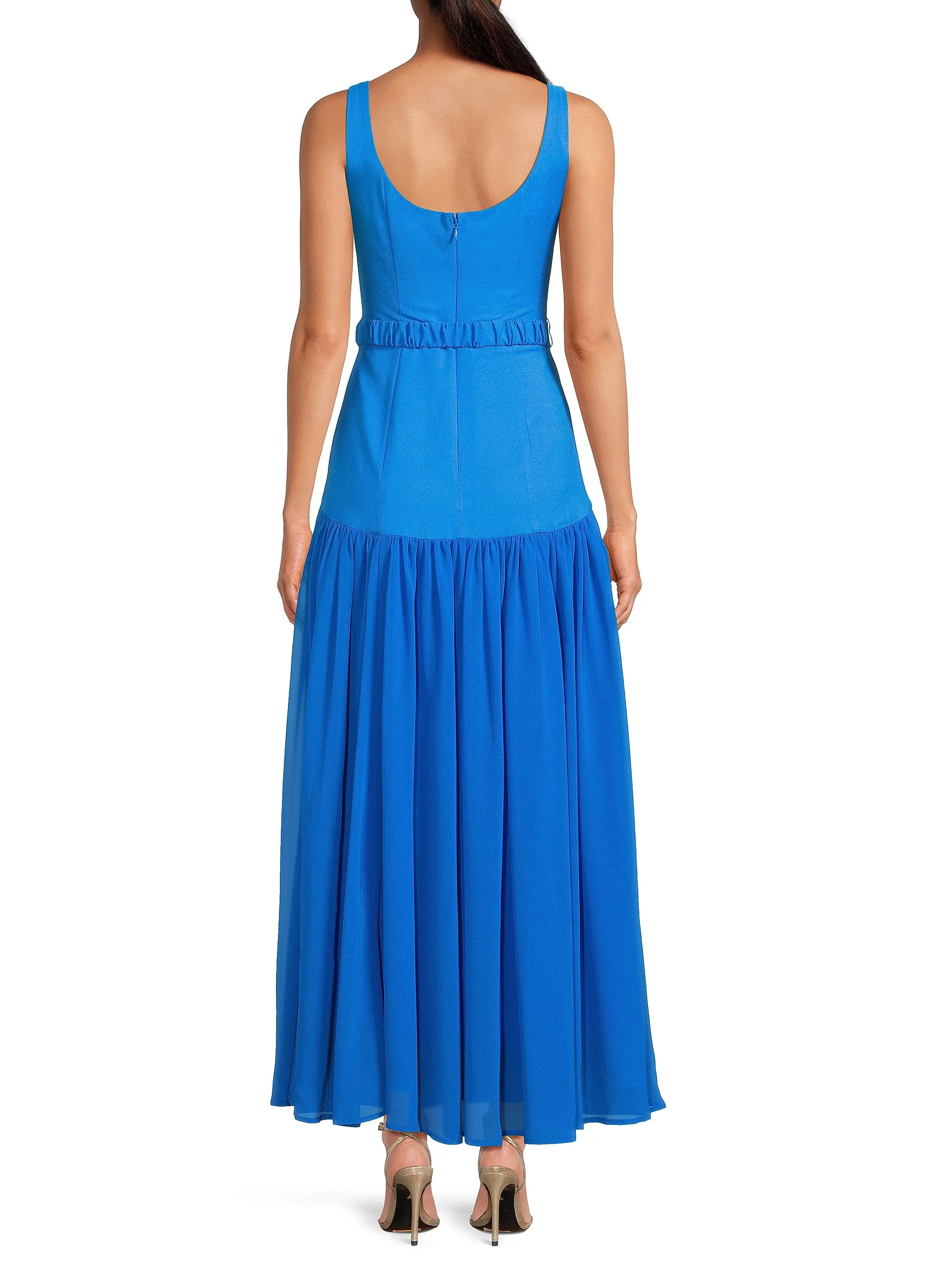 Hutch - Ridge Maxi Dress in Cobalt