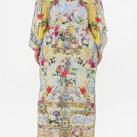 Camilla Kimono Layer with Collar in Flor Fantastica print