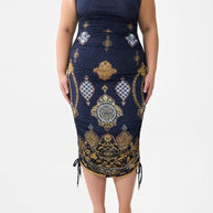 Camilla Asymetric Ruched Jersey Dress