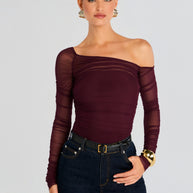 Seroya Shauna Mesh Top