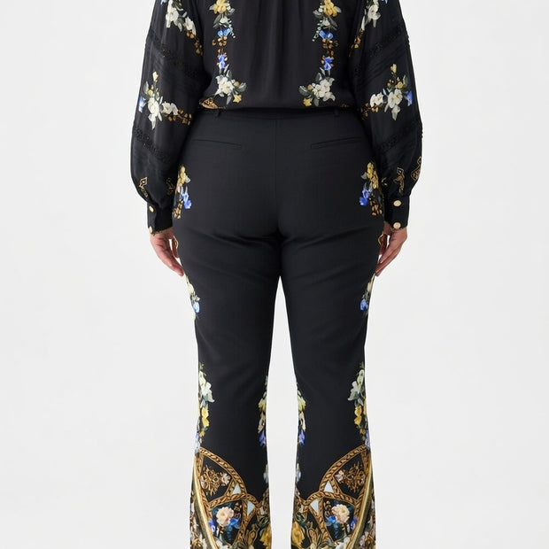 Camilla Flare Trouser With Seam Detail