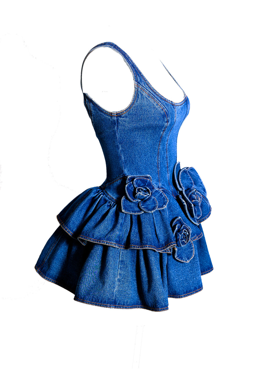 Aknvas Devyn Dress (Denim)