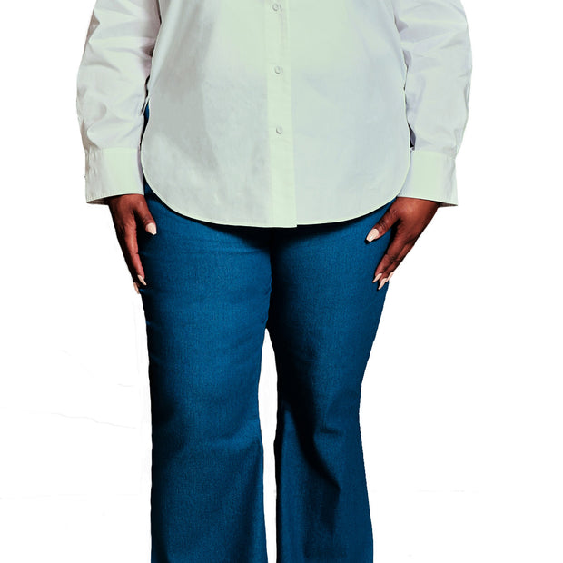 Aknvas Flor shirt with 2 flowers
