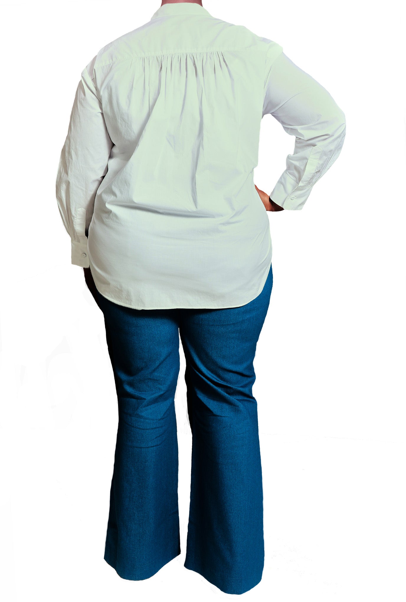 Aknvas Flor shirt with 2 flowers