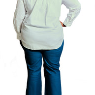 Aknvas Flor shirt with 2 flowers
