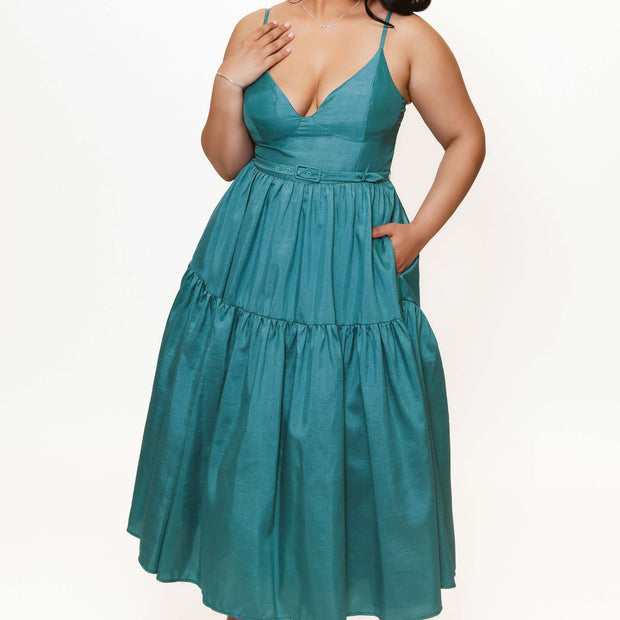 Hutch - Atherton Dress (Blue)