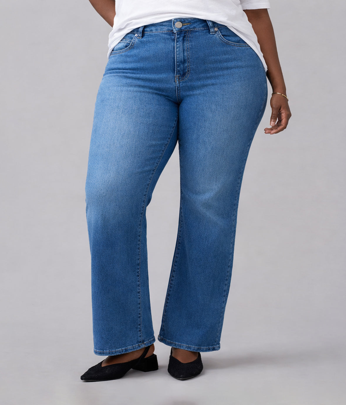Lola Denim-BILLIE-MDL High Rise Bootcut Jeans