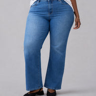 Lola Denim-BILLIE-MDL High Rise Bootcut Jeans