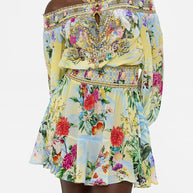 Camilla The Flor Fantastica  Off Shoulder Mini Dress