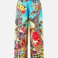 Camilla Straight Leg Pants in BATHBOMB