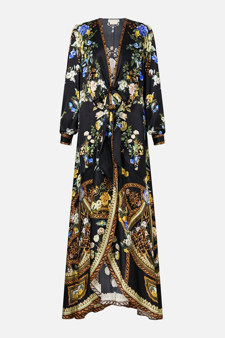 Camilla Tie Waist Long Sleeve Dress