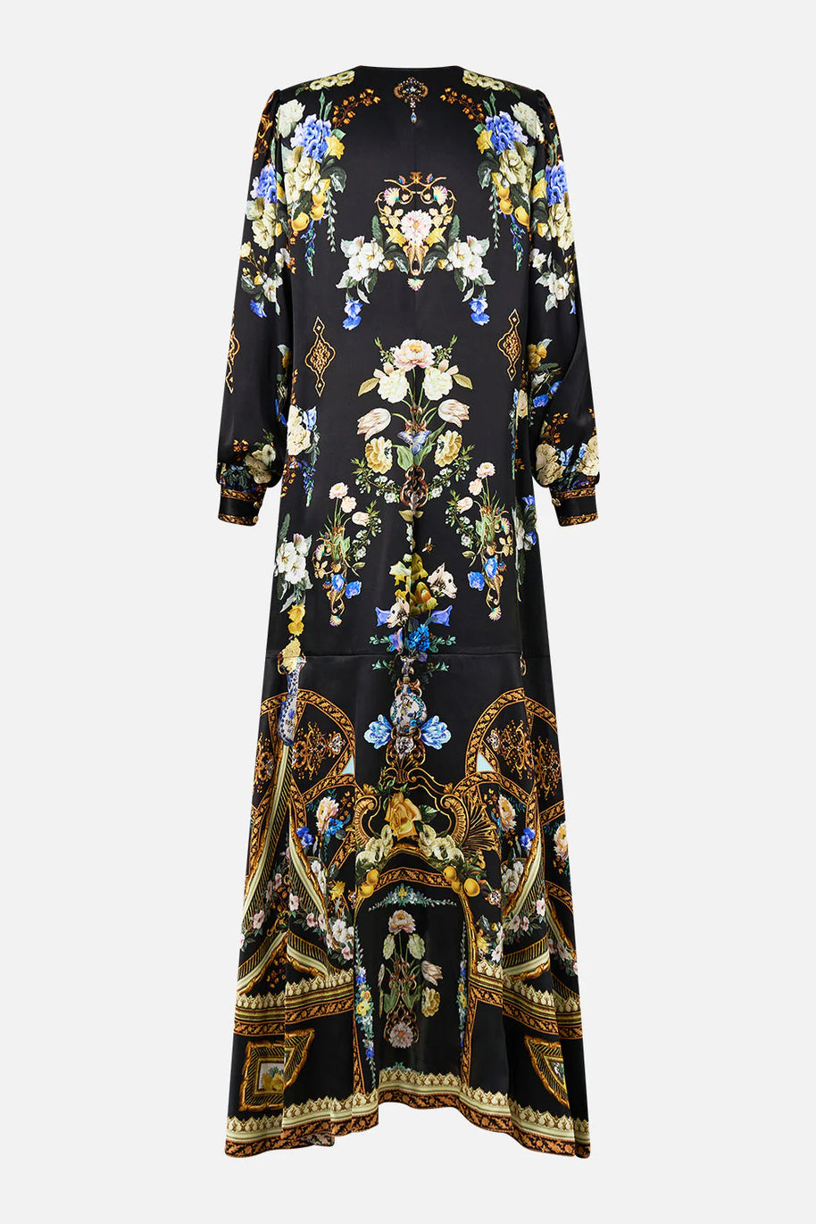 Camilla Tie Waist Long Sleeve Dress