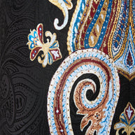 Camilla Lace Splice Bias Long Dress (Istanbul Animalia)