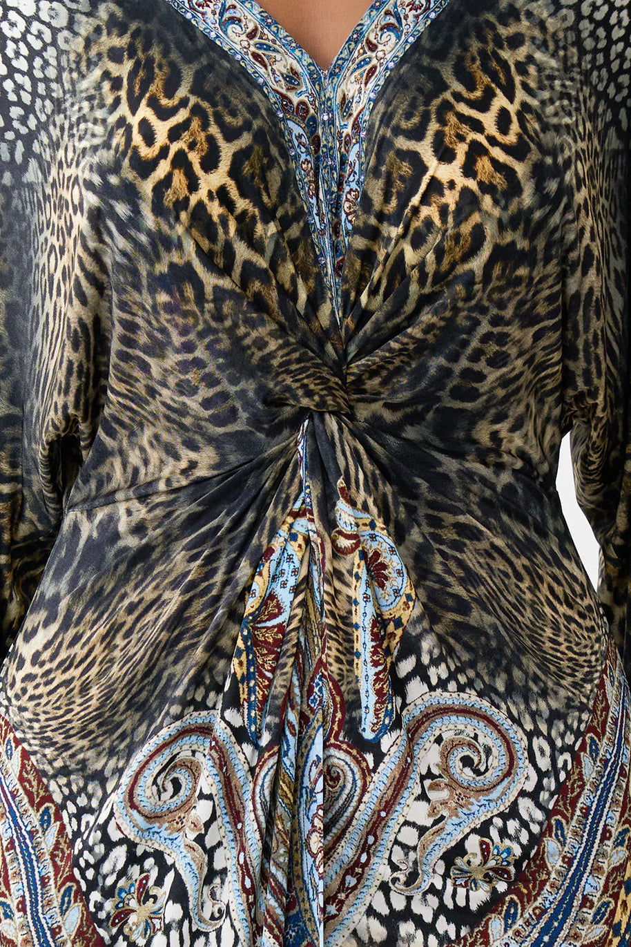Camilla Twist Front Dress Istanbul Animalia