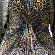Camilla Twist Front Dress Istanbul Animalia