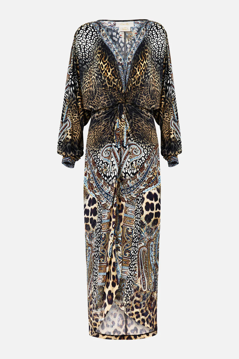 Camilla Twist Front Dress Istanbul Animalia