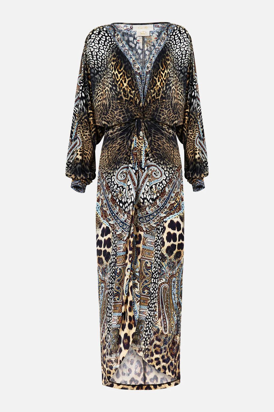 Camilla Twist Front Dress Istanbul Animalia