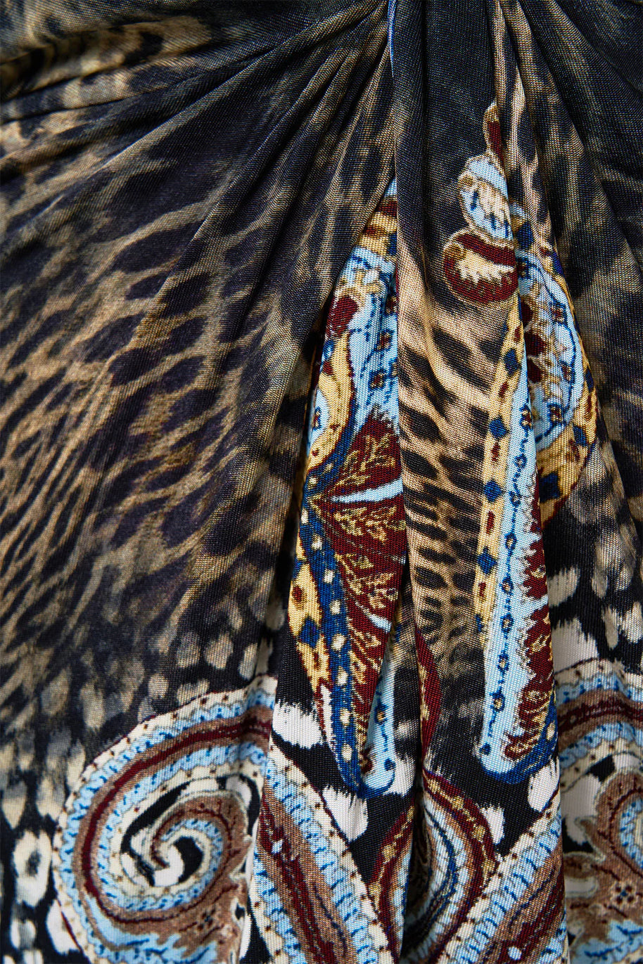 Camilla Twist Front Dress Istanbul Animalia