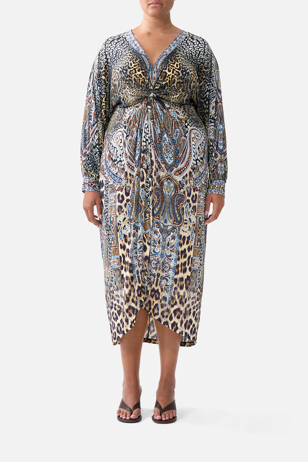 Camilla Twist Front Dress Istanbul Animalia
