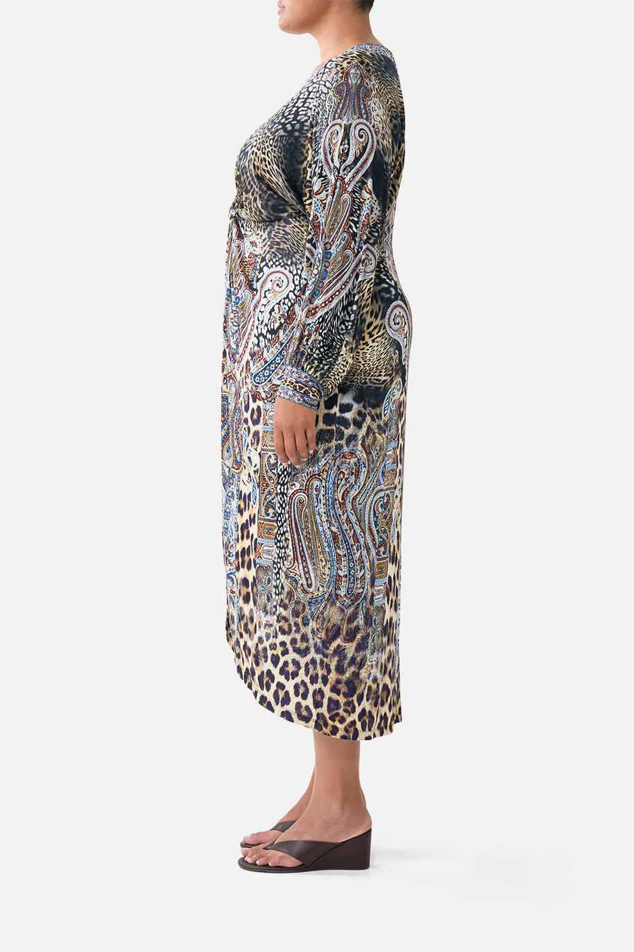 Camilla Twist Front Dress Istanbul Animalia
