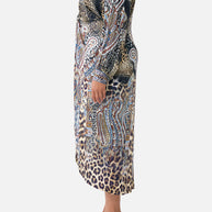 Camilla Twist Front Dress Istanbul Animalia