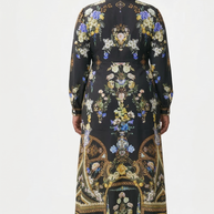 Camilla Tie Waist Long Sleeve Dress