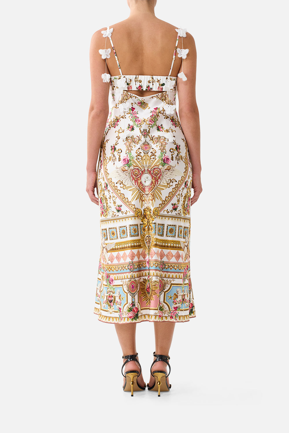 Camilla - BALCONETTE BIAS MIDI SLIP DRESS (Special Order)