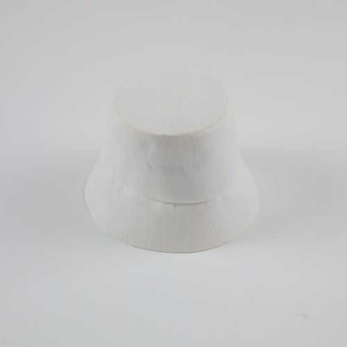 Eugenia Kim-Yuki Linen Reversible Bucket Hat in White