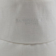 Eugenia Kim-Yuki Linen Reversible Bucket Hat in White