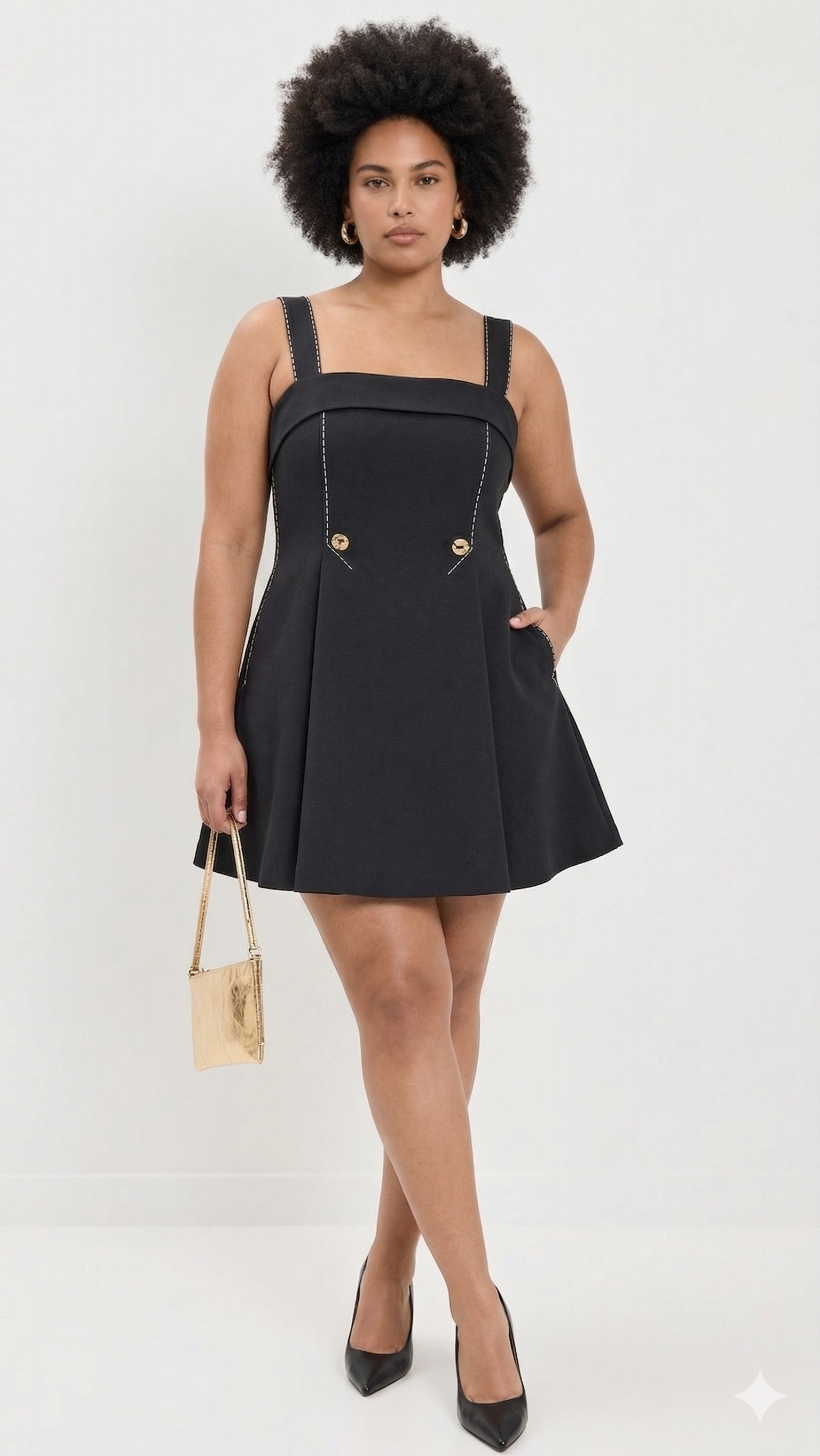 Stine Goya - Mini Dress w/ Adjustable Straps