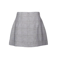 Aknvas Cherry plaid skirt