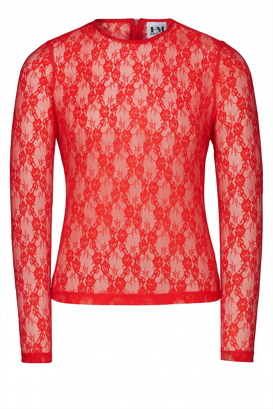 Hilary Macmillan -Lace Top (Red)