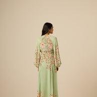 Hemant & Nandita Ezra Pintuck Dress