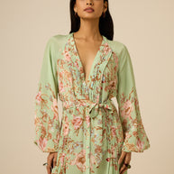 Hemant & Nandita Ezra Pintuck Dress