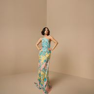 Hemant & Nandita - Wani Long One Shoulder Dress