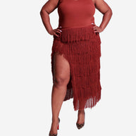Aknvas Donzetta Dress in Terracotta