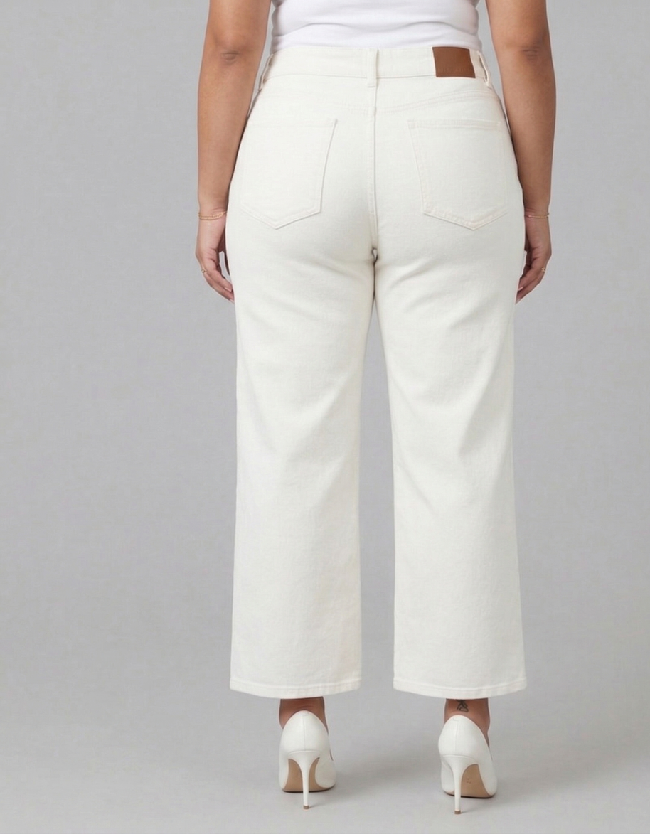 Lola Denim- MIRO-Raw Mid Rise Comfort Straight Jeans