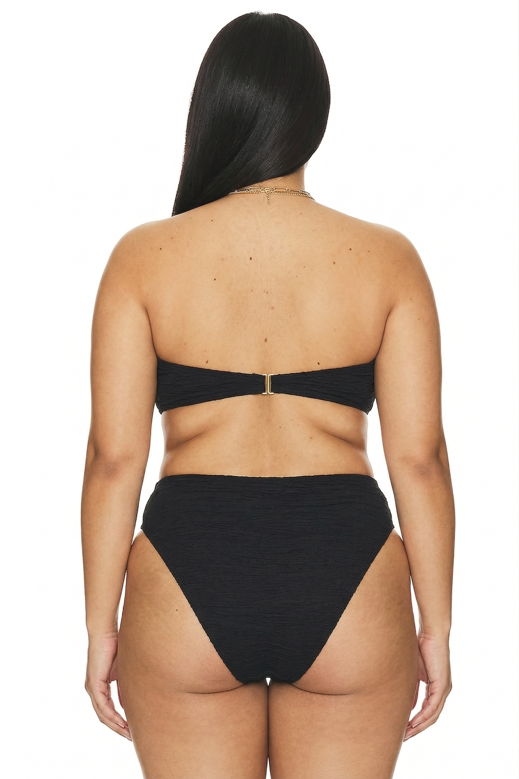 La Porte - Kate Bandeau Hardware Bikini Top