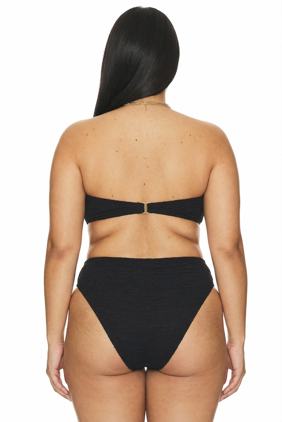 La Porte - Kate Bandeau Hardware Bikini Top
