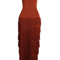 Aknvas Donzetta Dress in Terracotta