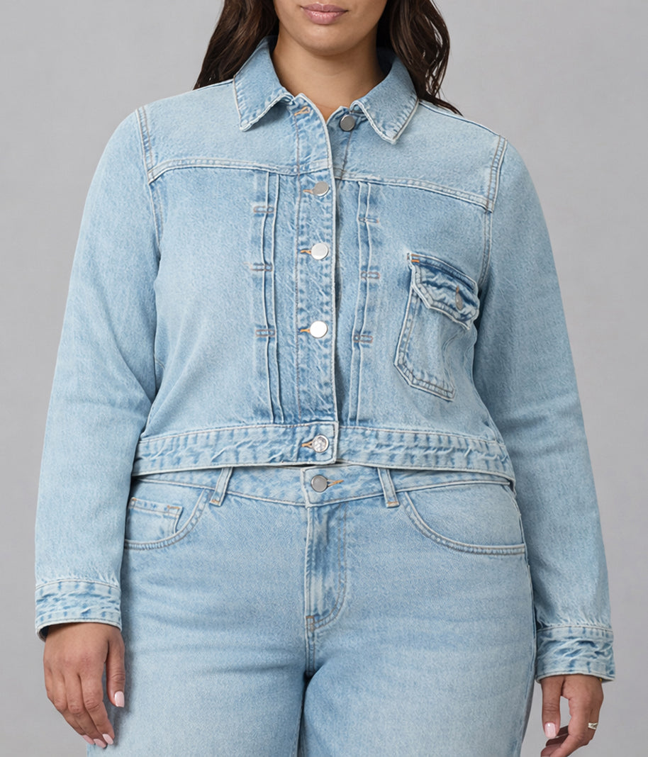 Lola Denim-SABRINA-WB Classic Denim Jacket