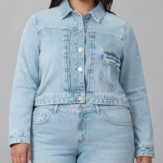 Lola Denim-SABRINA-WB Classic Denim Jacket