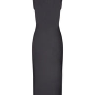 Stine Goya -Stocking Jersey, Elastic Tank Crewneck Dress
