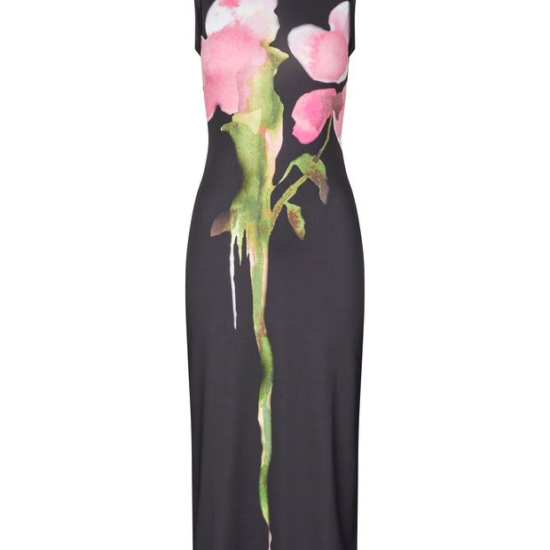 Stine Goya -Stocking Jersey, Elastic Tank Crewneck Dress