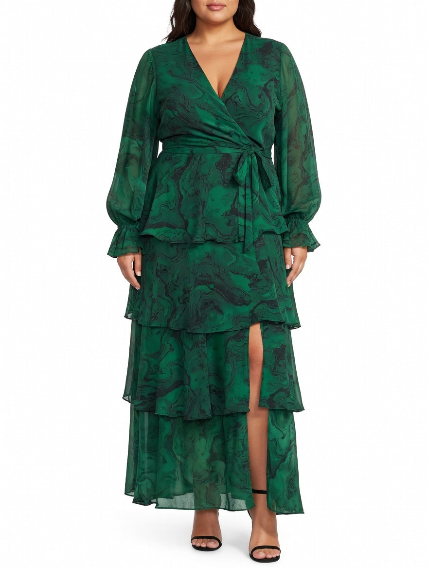 Hutch-Bardot (Emerald Tonal Marble Swirl)