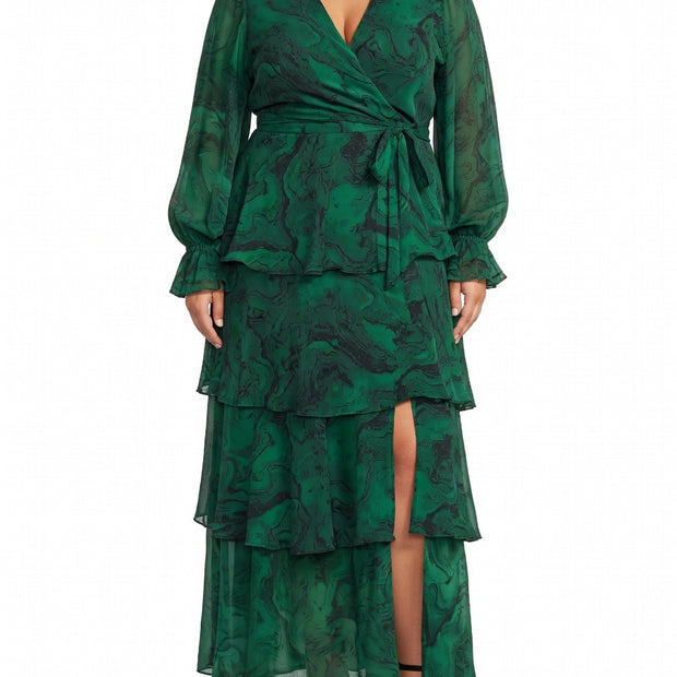 Hutch-Bardot (Emerald Tonal Marble Swirl)