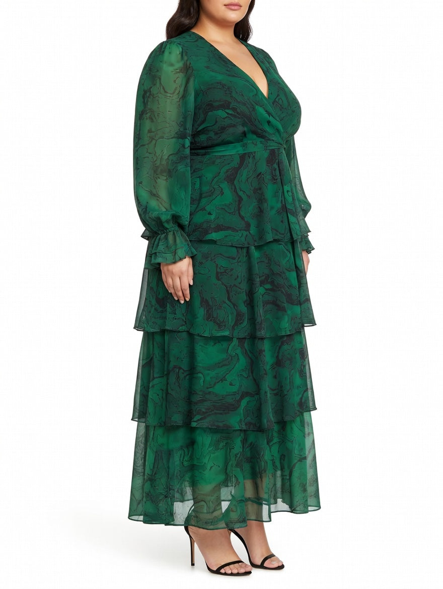 Hutch-Bardot (Emerald Tonal Marble Swirl)