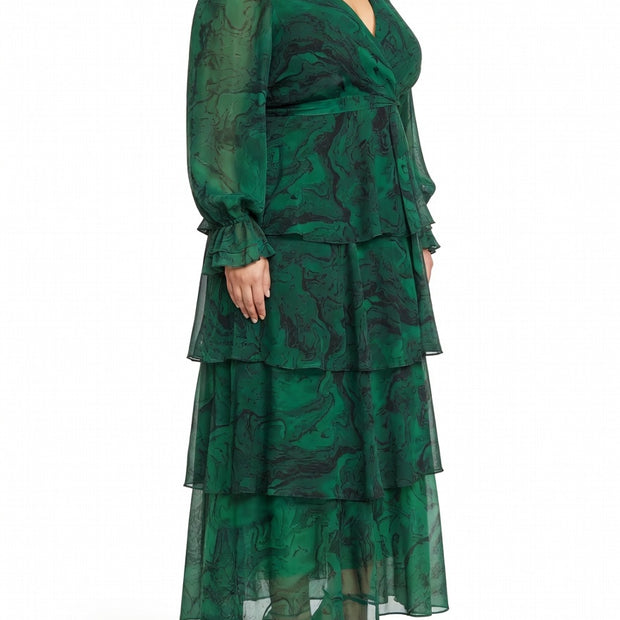 Hutch-Bardot (Emerald Tonal Marble Swirl)