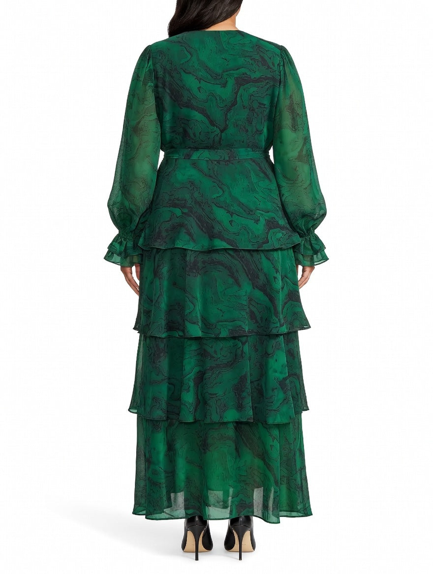 Hutch-Bardot (Emerald Tonal Marble Swirl)