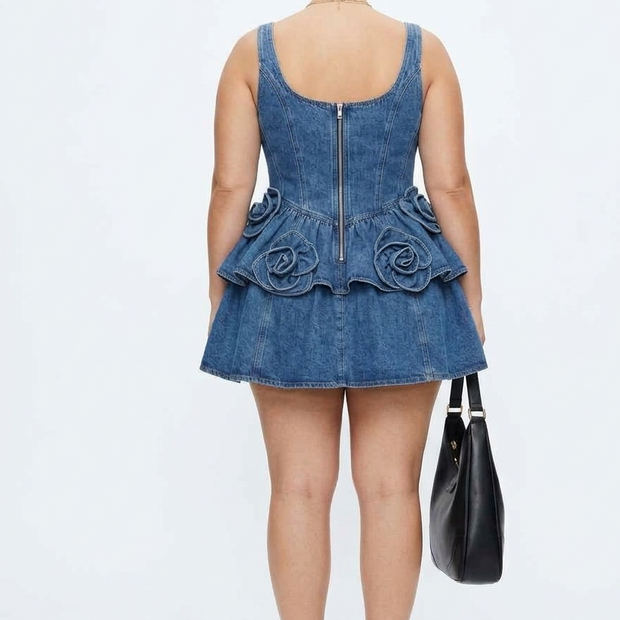 Aknvas Devyn Dress (Denim)